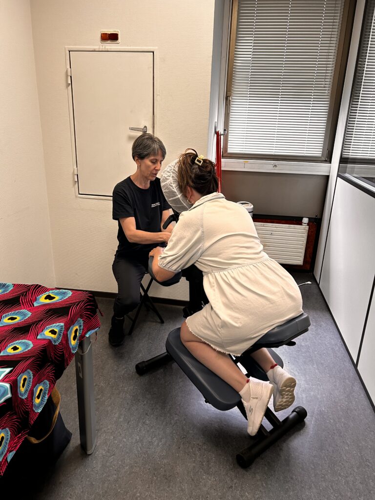 massage en entreprise